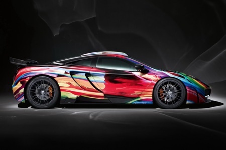 Siêu xe McLaren MP4-12C bảy sắc cầu vồng - 5 Nhật Minh